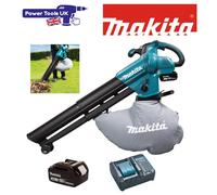 Makita DUB187SF LXT 18v Blower/Vacuum c/w DC18WC Charger & 1x 18v 3Ah Battery