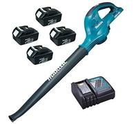 Makita DUB361RF4 18v 36v LXT Cordless Li-Ion Twin Garden Leaf Blower + Batteries