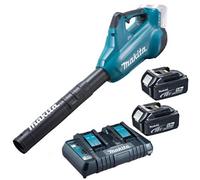 Makita Dub362 Twin Lxt 18V 36V Brushless Turbo Leaf Blower 2 X 5.0Ah +Charger