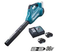 Makita Dub362 Twin Lxt 18V 36V Li-Ion Brushless Leaf Blower 2 X 3.0Ah +Charger