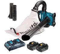 Makita Dub363 Twin Lxt 18V / 36V Brushless Leaf Blower Mulcher Vacuum 2 X 6.0