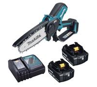 Makita Duc101Z Cordless Brushless Pruning 18V 100mm + 2 X 3Ah Battery & Charger