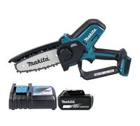 Makita Duc150Z 18V Lxt Cordless Brushless 150mm/6" 320W Pruning Saw With 1 X 6.0Ah Battery & Charger