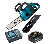 Makita Duc307Zx2 18V Lxt Cordless Chainsaw Brushless 300mm 12" 1X 4.0Ah Battery