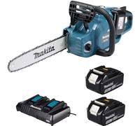 Makita DUC353 Twin 18v LXT Cordless Brushless Chainsaw 350mm