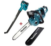 Makita Duc353Z Twin 18V / 36V Lxt Cordless 35Cm Chainsaw & Dub186Z Blower Bare