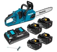 Makita Duc355Pt4 Twin 18V / 36V Lxt Cordless 35Cm 14" Chainsaw Lithium - 4 X5.0