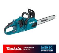 Makita DUC355Z Twin 18v 36v Cordless Chainsaw 35cm Bar Body Only