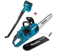 Makita Duc355Z Twin 18V / 36V Lxt Cordless 35Cm Chainsaw & Dub186Z Blower Bare