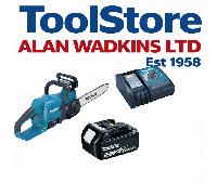Makita DUC357RT 18v Chainsaw 35cm Bar Cordless 1 x DC18RC Charger &amp