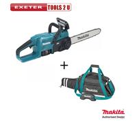 Makita DUC357Z 18V LXT Cordless Brushless 350mm Chainsaw Body Only & E-15512 Bag