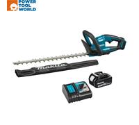 Makita DUH506 18v LXT Cordless Brushless Hedge Trimmer 500mm 1 x 5ah Li-ion Charger