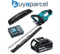 Makita DUH507F001 18V LXT 50cm Hedge Trimmer Electric Break 3ah + Chip Receiver