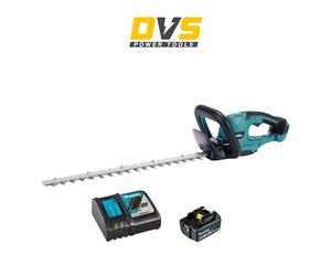 Makita DUH507RT 18V LXT Cordless 500mm Hedge Trimmer - 1 x 5Ah Battery & Charger