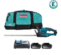 Makita DUH507Z 18V LXT 250W Hedge Trimmer + 2 x 5Ah Batt,Charger &LXT600 ToolBag