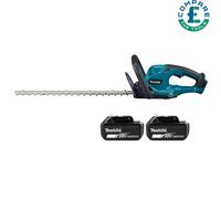 Makita DUH507Z 18V LXT Cordless 250W Hedge Trimmer With 2 x 6Ah Batteries