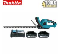 Makita DUH523 18V Cordless Li-ion Hedge Trimmer + 2 x 5Ah Batteries & Charger