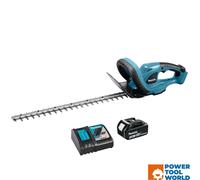 Makita DUH523F001 18v LXT 52cm/20.5" Cordless Hedge Trimmer Inc 1x 3.0Ah Battery