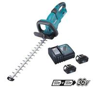 Makita Duh551 Twin Lxt 18V / 36V Lithium Ion Hedge Trimmer + 2 X 3.0Ah + Charger