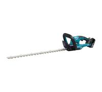 Makita DUH607RT 18v Cordless Hedge Trimmer 60cm Blade Length 1 x 5ah B