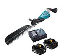 Makita Duh754S Lxt 18V Brushless Single Sided Hedge Cutter Trimmer 2 X Batteries