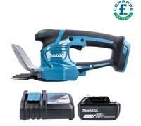 Makita DUM111 18V LXT Grass Shear & Hedge Cutter + 1 x 5.0Ah Battery & Charger