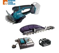 Makita DUM604RTX 18v LXT Cordless Grass Shears Inc 1x 5.0Ah Battery with Hedg...