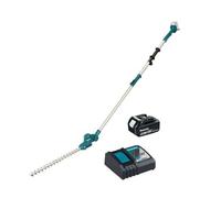Makita DUN461W 18v LXT Cordless Telescopic Pole Hedge Trimmer 460mm 1 x 5ah Li-ion Charger