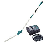 Makita DUN461WRT 18v LXT Adjustable Head Pole Hedge Trimmer Inc 1x 5.0Ah Battery