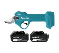 Makita Dup181Z 18V Lxt Cordless Brushless Pruning Shears With 2 X 5Ah Batteries