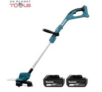 Makita DUR193 18V LXT Grass Line Trimmer With 2 x 5.0Ah Batteries