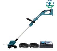 Makita DUR193 18V LXT Grass Line Trimmer With 2 x 6.0Ah Batteries & Charger
