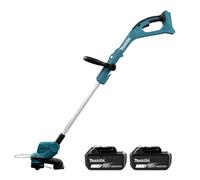 Makita Dur193Z 18V Lxt Cordless Cutting Width 260mm Loop Handle Line Trimmer With 2 X 5Ah Batteries
