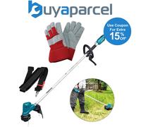 Makita DUR194ZX3 LXT 18v Cordless Grass Line Trimmer Garden Strimmer + Gloves