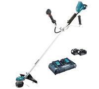 Makita DUR368A Twin 18v LXT Cordless Brushless Brush Cutter 350mm 2 x 6ah Li-ion Charger