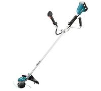 Makita DUR368APT2 Twin 18V (36V) Li-ion LXT Brushless Brush Cutter Complete with 2 x 5.0 Ah Batteries and Twin Port Charger