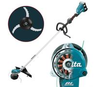 Makita Dur368Lz Twin Lxt 18V 36V Li-Ion Brushless Brush Cutter Bare + Blade