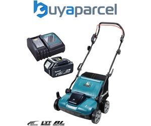 Makita DUV320RT Cordless Brushless LXT 18V Scarifier 32cm 5.0Ah Battery Charger