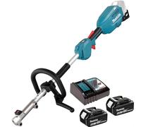 Makita DUX18 18v LXT Cordless Brushless Garden Multi Tool Set 2 x 5ah Li-ion Battery Charger