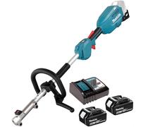 Makita DUX18 18v LXT Cordless Brushless Garden Multi Tool Set 2 x 6ah Li-ion Battery Charger