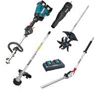 Makita DUX60 Twin 18v LXT Cordless Brushless Split Shaft Garden Multi Tool Set