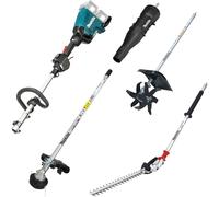 Makita DUX60 Twin 18v LXT Cordless Brushless Split Shaft Garden Multi Tool Set No Batteries No Battery Charger