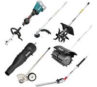 Makita DUX60 Twin 18v LXT Cordless Brushless Split Shaft Garden Multi Tool Set No Batteries No Battery Charger