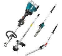 Makita DUX60 Twin 18v LXT Cordless Brushless Split Shaft Garden Multi Tool Set No Batteries No Battery Charger