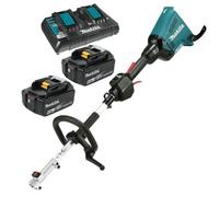 Makita DUX60PG2 LXT 18V x 2 Multi-function Power Head with 2 x 6Ah Batteries & Charger