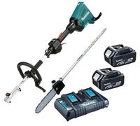 Makita Dux60Pt2 Brushless 18V / 36V Cordless Split Shaft Multi Tool & Chainsaw