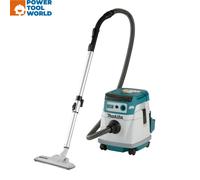 Makita DVC156L Twin 18v LXT Cordless Brushless Vacuum Cleaner 15L No Batteries No Charger No Case