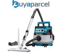 Makita DVC865L Twin 18v LXT Cordless Wet and Dry Vacuum Cleaner 8L No Batteries No Charger