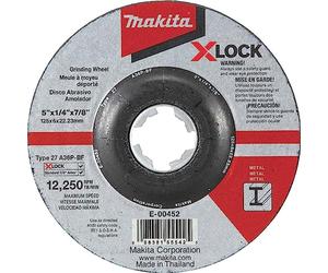 Makita E-00393 E-00393-Disco Desbarbar Metal x-Lock 125 x 6 x 22.23