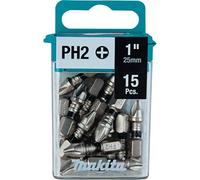 Makita E-00555 Impact XPS #2 Phillips 1" Insert Bit, 5/pk